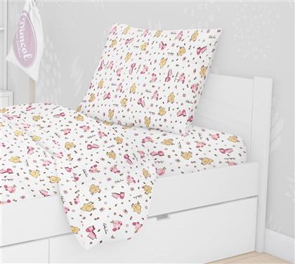 ΜΑΞΙΛΑΡΟΘΗΚΗ ΦΑΝΕΛΕΝΙΑ 50X70ΕΚ. ELEPHANT 072 WHITE-PINK (ΥΦΑΣΜΑ: ΦΑΝΕΛΑ, ΧΡΩΜΑ: ΛΕΥΚΟ) - - 32211647022 DIMCOL