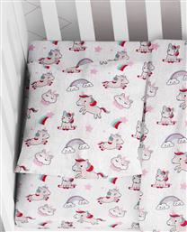 ΜΑΞΙΛΑΡΟΘΗΚΗ ΒΑΜΒΑΚΕΡΗ BEBE 35X45ΕΚ. UNICORN 108 WHITE-PINK (ΥΦΑΣΜΑ: ΒΑΜΒΑΚΙ 100%, ΧΡΩΜΑ: ΛΕΥΚΟ) - - 1915817706410844 DIMCOL από το 24HOME