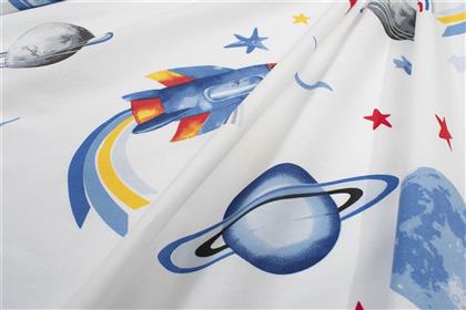 ΠΑΝΑ ΧΑΣΕ ΒΑΜΒΑΚΕΡΗ 80X80ΕΚ. SPACE MISSION 184 WHITE-BLUE (ΥΦΑΣΜΑ: ΒΑΜΒΑΚΙ 100%, ΧΡΩΜΑ: ΛΕΥΚΟ) - - 31111328051 DIMCOL