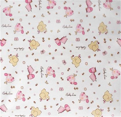 ΠΑΝΑ ΧΑΣΕΣ BEBE ΦΑΝΕΛΕΝΙΑ 80X80ΕΚ. ELEPHANT 072 WHITE-PINK (ΥΦΑΣΜΑ: ΦΑΝΕΛΑ, ΧΡΩΜΑ: ΛΕΥΚΟ) - - 31211328022 DIMCOL