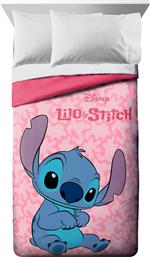 ΠΑΠΛΩΜΑ MICROFIBER ΜΟΝΟ 160X240ΕΚ. DISNEY HOME LILO & STITCH 42 PINK (ΥΦΑΣΜΑ: MICROFIBER, ΧΡΩΜΑ: ΡΟΖ) - - 54461123001 DIMCOL