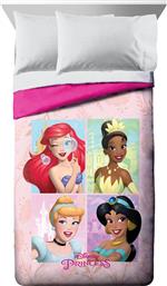 ΠΑΠΛΩΜΑ MICROFIBER ΜΟΝΟ 160X240ΕΚ. DISNEY HOME PRINCESS 46 CORAL (ΥΦΑΣΜΑ: MICROFIBER, ΧΡΩΜΑ: ΚΟΡΑΛΙ ) - - 54461123005 DIMCOL