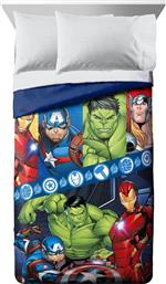 ΠΑΠΛΩΜΑ MICROFIBER ΜΟΝΟ 160X240ΕΚ. MARVEL AVENGERS 47 BLUE (ΥΦΑΣΜΑ: MICROFIBER, ΧΡΩΜΑ: ΜΠΛΕ) - - 54461123006 DIMCOL