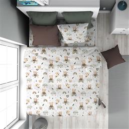 ΠΑΠΛΩΜΑ ΜΟΝΟ 160X240 CLOUDY BEAR 581 (160X240) DIMCOL