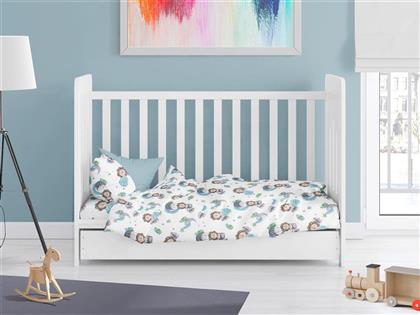 ΠΑΠΛΩΜΑ ΠΑΙΔΙΚΟ ΒΑΜΒΑΚΕΡΟ ΚΟΥΝΙΑΣ 120X160ΕΚ. LION 533 SKY BLUE (ΥΦΑΣΜΑ: ΒΑΜΒΑΚΙ 100%, ΧΡΩΜΑ: ΜΠΛΕ, ΜΕΓΕΘΟΣ: ΚΟΥΝΙΑΣ) - - 31111121040 DIMCOL