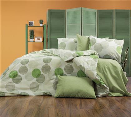 ΠΑΠΛΩΜΑ POLYCOTTON ΥΠΕΡΔΙΠΛΟ 220X240ΕΚ. ΚΟΡΑΛΙΑ 468 GREEN (ΧΡΩΜΑ: ΠΡΑΣΙΝΟ , ΥΦΑΣΜΑ: 70% ΒΑΜΒΑΚΙ-30% POLYESTER, ΜΕΓΕΘΟΣ: ΥΠΕΡΔΙΠΛΑ) - - 33311124044 DIMCOL από το 24HOME