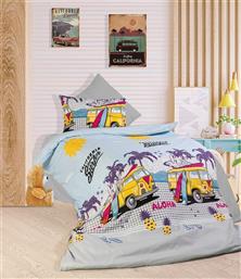 ΠΑΠΛΩΜΑ POLYCOTTON ΜΟΝΟ 160X240ΕΚ. ALOHA 393 GREY-SKY BLUE (ΧΡΩΜΑ: ΜΠΛΕ, ΥΦΑΣΜΑ: 70% ΒΑΜΒΑΚΙ-30% POLYESTER, ΜΕΓΕΘΟΣ: ΜΟΝΑ) - - 33311123001 DIMCOL από το 24HOME