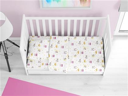 ΠΑΠΛΩΜΑ ΒΑΜΒΑΚΕΡΟ ΚΟΥΝΙΑΣ 120X160ΕΚ. SWEET DREAMS 553 WHITE-PINK (ΥΦΑΣΜΑ: ΒΑΜΒΑΚΙ 100%, ΧΡΩΜΑ: ΛΕΥΚΟ, ΜΕΓΕΘΟΣ: ΚΟΥΝΙΑΣ) - - 31111121035 DIMCOL