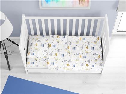 ΠΑΠΛΩΜΑ ΒΑΜΒΑΚΕΡΟ ΚΟΥΝΙΑΣ 120X160ΕΚ. SWEET DREAMS 554 WHITE-SKY BLUE (ΥΦΑΣΜΑ: ΒΑΜΒΑΚΙ 100%, ΧΡΩΜΑ: ΛΕΥΚΟ, ΜΕΓΕΘΟΣ: ΚΟΥΝΙΑΣ) - - 31111121036 DIMCOL