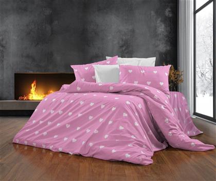 ΠΑΠΛΩΜΑΤΟΘΗΚΗ POLYCOTTON ΥΠΕΡΔΙΠΛΗ 220X240ΕΚ. ΑΙΣΘΗΣΙΣ 608 PINK (ΧΡΩΜΑ: ΡΟΖ, ΥΦΑΣΜΑ: 70% ΒΑΜΒΑΚΙ-30% POLYESTER, ΜΕΓΕΘΟΣ: ΥΠΕΡΔΙΠΛΑ) - - 33310823069 DIMCOL