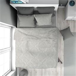 ΠΑΠΛΩΜΑΤΟΘΗΚΗ ΒΑΜΒΑΚΕΡΗ ΕΜΠΡΙΜΕ ΜΟΝΗ 160X240ΕΚ. ΑΡΤΕΜΙΣ 701 GREY 33110823001 (ΥΦΑΣΜΑ: ΒΑΜΒΑΚΙ 100%, ΧΡΩΜΑ: ΓΚΡΙ, ΜΕΓΕΘΟΣ: ΜΟΝΑ) - - 33110823001 DIMCOL