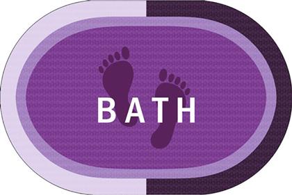 ΠΑΤΑΚΙ ΜΠΑΝΙΟΥ 50X70 BATH LILAC (50X70) DIMCOL
