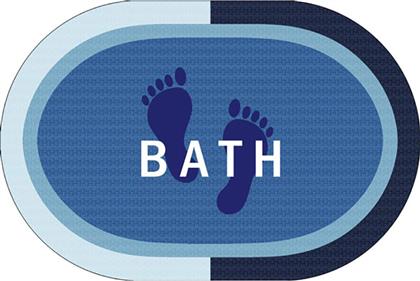 ΠΑΤΑΚΙ ΜΠΑΝΙΟΥ 50X70 BATH SKY BLUE (50X70) DIMCOL