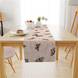 RUNNER ΕΜΠΡΙΜΕ POLYCOTTON ΑΛΕΚΙΑΣΤO 40X180ΕΚ. BUTTERFLY 450 CORAL (ΧΡΩΜΑ: ΚΟΡΑΛΙ , ΥΦΑΣΜΑ: 70% ΒΑΜΒΑΚΙ-30% POLYESTER) - - 1932080907245083 DIMCOL