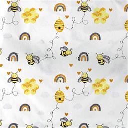 ΣΕΝΤΟΝΙ ΜΕΜΟΝΩΜΕΝΟ ΛΙΚΝΟΥ 80X110 HONEY BEE 545 ΧΩΡΙΣ ΛΑΣΤΙΧΟ (80X110) DIMCOL