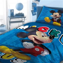 ΣΕΝΤΟΝΙ ΜΟΝΟ (ΣΕΤ 2 ΤΜΧ) 160X240 DISNEY MICKEY 862 ΧΩΡΙΣ ΛΑΣΤΙΧΟ (160X240) DIMCOL
