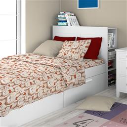 ΣΕΝΤΟΝΙ ΜΟΝΟ (ΣΕΤ 2 ΤΜΧ) 160X240 TEDDY BEAR 535 ΧΩΡΙΣ ΛΑΣΤΙΧΟ (160X240) DIMCOL