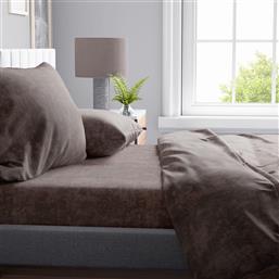 ΣΕΝΤΟΝΙΑ ΣΕΤ 3 ΤΜΧ POLYCOTTON ΜΟΝΑ 160X240ΕΚ. SHADOW 22 BROWN (ΤΥΠΟΣ ΚΑΤΩΣΕΝΤΟΝΟΥ: ΧΩΡΙΣ ΛΑΣΤΙΧΟ, ΧΡΩΜΑ: ΚΑΦΕ, ΥΦΑΣΜΑ: 70% ΒΑΜΒΑΚΙ-30% POLYESTER, ΜΕΓΕΘΟΣ: ΜΟΝΑ) - - 33332223012 DIMCOL