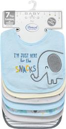 ΣΕΤ 7ΤΜΧ ΣΑΛΙΑΡΕΣ POLYCOTTON ELEPHANT 19 SKY BLUE (ΥΦΑΣΜΑ: 60% COTTON - 40% POLYESTER, ΧΡΩΜΑ: ΜΠΛΕ) - - 31300702003 DIMCOL