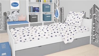 ΣΕΤ ΣΕΝΤΟΝΙΑ 2ΤΜΧ ΠΑΙΔΙΚΑ ΒΑΜΒΑΚΕΡΑ ΜΟΝΑ 160X240ΕΚ. STAR 102 BLUE (ΥΦΑΣΜΑ: ΒΑΜΒΑΚΙ 100%, ΤΥΠΟΣ ΚΑΤΩΣΕΝΤΟΝΟΥ: ΧΩΡΙΣ ΛΑΣΤΙΧΟ, ΧΡΩΜΑ: ΜΠΛΕ) - - 1925215207310270 DIMCOL