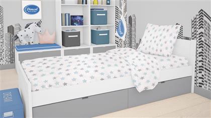ΣΕΤ ΣΕΝΤΟΝΙΑ 2ΤΜΧ ΠΑΙΔΙΚΑ ΒΑΜΒΑΚΕΡΑ ΜΟΝΑ 160X240ΕΚ. STAR 104 SKY BLUE (ΥΦΑΣΜΑ: ΒΑΜΒΑΚΙ 100%, ΤΥΠΟΣ ΚΑΤΩΣΕΝΤΟΝΟΥ: ΧΩΡΙΣ ΛΑΣΤΙΧΟ, ΧΡΩΜΑ: ΜΠΛΕ) - - 1925215207310482 DIMCOL