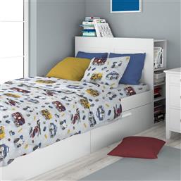 ΣΕΤ ΣΕΝΤΟΝΙΑ 3ΤΜΧ ΦΑΝΕΛΕΝΙΑ ΜΟΝΑ 160X240ΕΚ. TOYS 46 SKY BLUE (ΤΥΠΟΣ ΚΑΤΩΣΕΝΤΟΝΟΥ: ΧΩΡΙΣ ΛΑΣΤΙΧΟ, ΥΦΑΣΜΑ: ΦΑΝΕΛΑ, ΧΡΩΜΑ: ΜΠΛΕ) - - 32212223015 DIMCOL