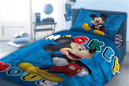 ΣΕΤ ΣΕΝΤΟΝΙΑ 4ΤΜΧ ΜΟΝΑ ΒΑΜΒΑΚΕΡΑ 160X240ΕΚ. MICKEY 864 DIGITAL PRINT DISNEY (ΥΦΑΣΜΑ: ΒΑΜΒΑΚΙ 100%, ΤΥΠΟΣ ΚΑΤΩΣΕΝΤΟΝΟΥ: ΧΩΡΙΣ ΛΑΣΤΙΧΟ, ΧΡΩΜΑ: ΜΠΛΕ) - - 2124815201086499 DIMCOL