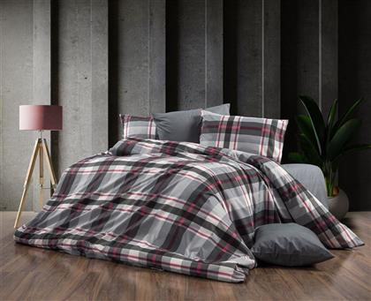 ΣΕΤ ΣΕΝΤΟΝΙΑ 4ΤΜΧ POLYCOTTON ΥΠΕΡΔΙΠΛΑ 220X240ΕΚ. ΕΚΑΒΗ 424 GREY-BORDEAUX (ΤΥΠΟΣ ΚΑΤΩΣΕΝΤΟΝΟΥ: ΧΩΡΙΣ ΛΑΣΤΙΧΟ, ΧΡΩΜΑ: ΓΚΡΙ, ΥΦΑΣΜΑ: 70% ΒΑΜΒΑΚΙ-30% POLYESTER, ΜΕΓΕΘΟΣ: ΥΠΕΡΔΙΠΛΑ) - - 33312324056 DIMCOL
