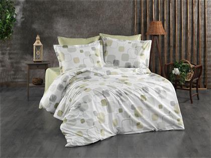 ΣΕΤ ΣΕΝΤΟΝΙΑ 4ΤΜΧ ΒΑΜΒΑΚΕΡΑ KING 240X270ΕΚ. ΜΕΛΙΝΑ 708 WHITE-OLIVE 33112325008 (ΥΦΑΣΜΑ: ΒΑΜΒΑΚΙ 100%, ΤΥΠΟΣ ΚΑΤΩΣΕΝΤΟΝΟΥ: ΧΩΡΙΣ ΛΑΣΤΙΧΟ, ΧΡΩΜΑ: ΛΕΥΚΟ, ΜΕΓΕΘΟΣ: KING SIZE) - - 33112325008 DIMCOL