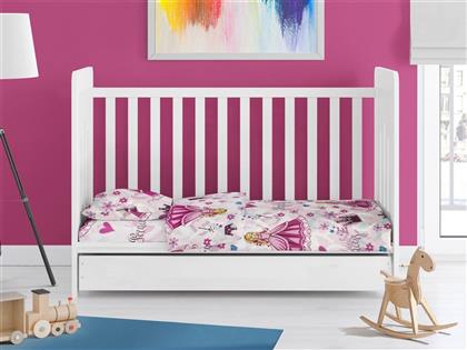 ΣΕΤ ΣΕΝΤΟΝΙΑ POLYCOTTON ΚΟΥΝΙΑΣ 120X160ΕΚ. PRINCESS 390 PINK (ΤΥΠΟΣ ΚΑΤΩΣΕΝΤΟΝΟΥ: ΧΩΡΙΣ ΛΑΣΤΙΧΟ, ΧΡΩΜΑ: ΡΟΖ, ΥΦΑΣΜΑ: 70% ΒΑΜΒΑΚΙ-30% POLYESTER, ΜΕΓΕΘΟΣ: ΣΕΤ) - - 31312221003 DIMCOL