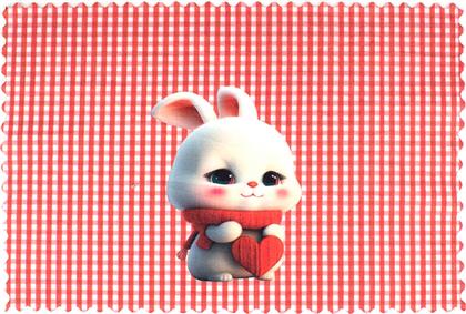 ΣΟΥΠΛΑ 35X50 LOVE BUNNY 36 (35X50) DIMCOL