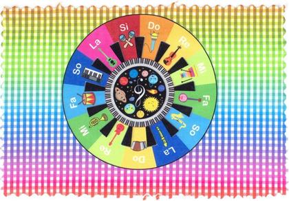 ΣΟΥΠΛΑ ΠΑΙΔΙΚΟ POLYESTER 35X50ΕΚ. MUSIC WHEEL 41 MULTI (ΣΕΤ 6 ΤΕΜΑΧΙΑ) (ΥΦΑΣΜΑ: POLYESTER) - - 31463767022 DIMCOL