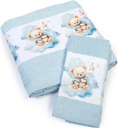 ΒΡΕΦΙΚΕΣ ΠΕΤΣΕΤΕΣ (ΣΕΤ 2ΤΜΧ) BEAR 301 SKY BLUE DIMCOL