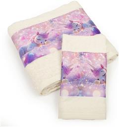 ΒΡΕΦΙΚΕΣ ΠΕΤΣΕΤΕΣ (ΣΕΤ 2ΤΜΧ) UNICORN 322 ECRU DIMCOL