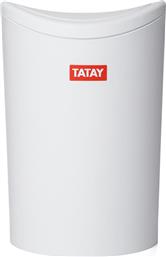 ΚΑΔΟΣ ΑΠΟΡΡΙΜΜΑΤΩΝ (Φ17.2X27.5) TATAY 6LT 06725.001 SWING WHITE DIMITRACAS