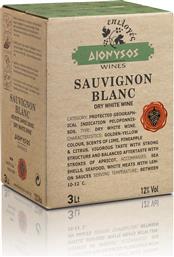 ΟΙΝΟΣ ΛΕΥΚΟΣ ΞΗΡΟΣ SAUVIGNON BLANC DIONYSOS WINES (3 L) ΔΙΟΝΥΣΟΣ