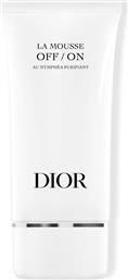 LA MOUSSE OFF/ON FOAMING CLEANSER ANTI-POLLUTION WITH PURIFYING FRENCH WATER LILY 150 ML - C099600861 DIOR από το NOTOS