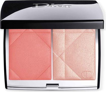 ROUGE BLUSH COLOUR & GLOW MULTI-USE FACE PALETTE - COLOR AND HIGHLIGHTER DUO 8 GR - C045900257 257 IVIERA DIOR