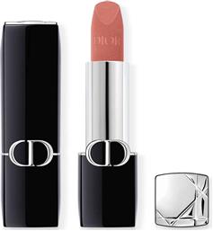 ROUGE LIPSTICK - COMFORT AND LONG WEAR - HYDRATING FLORAL LIP CARE 100 NUDE LOOK VELVET FINISH DIOR