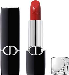 ROUGE LIPSTICK - COMFORT AND LONG WEAR - HYDRATING FLORAL LIP CARE 743 ROUGE ZINNIA SATINY FINISH DIOR