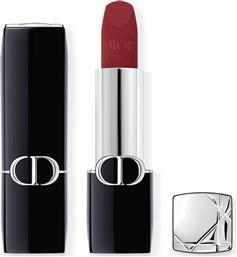 ROUGE LIPSTICK - COMFORT AND LONG WEAR - HYDRATING FLORAL LIP CARE 909 MIDNIGHT VELVET FINISH DIOR