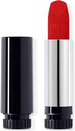 ROUGE THE REFILL LIPSTICK REFILL - 2 FINISHES: VELVET AND SATIN 999 VELVET FINISH DIOR