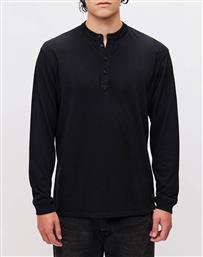 LONGSLEEVE WITH BUTTON PLACKET DIRTY LAUNDRY