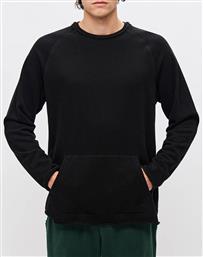 RAGLAN CREWNECK WITH RAW EDGES DIRTY LAUNDRY