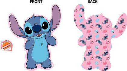 ΔΙΑΚΟΣΜΗΤΙΚΟ ΜΑΞΙΛΑΡΙ ΒΕΛΟΥΤΕ 2 ΟΨΕΩΝ DIMCOL STITCH 690 PINK 20CM DISNEY