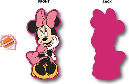 ΔΙΑΚΟΣΜΗΤΙΚΟ ΜΑΞΙΛΑΡΙ ΒΕΛΟΥΤΕ DIMCOL MINNIE 454 FUCHSIA 15CM DISNEY