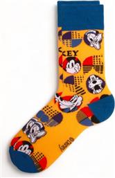 ΚΑΛΤΣΕΣ ΑΝΔΡΙΚΕΣ ONE SIZE 41-45 CIMPA MICKEY MOUSE NEW GEN MC22196 ΚΙΤΡΙΝΟ DISNEY