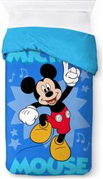 ΚΟΥΒΕΡΤΟΠΑΠΛΩΜΑ ΜΟΝΟ (160X250) DIMCOL MICKEY BLUE DISNEY
