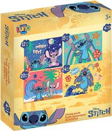 ΠΑΖΛ 4 ΣΕ 1 ΜΕ 12/15/20/24ΤΜΧ STITCH 28X6X27ΕΚ. 69-1898 - - 69-1898 DISNEY