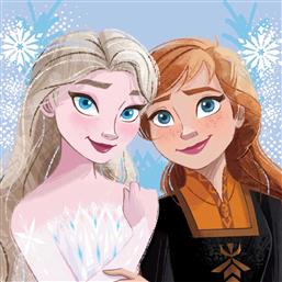 ΠΑΙΔΙΚΟ ΜΑΓΙΚΟ ΠΕΤΣΕΤΑΚΙ (30X30) DIMCOL FROZEN 77 ICE BLUE DISNEY